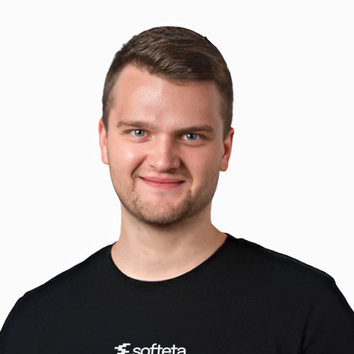 Martynas Dadurka photo with Softeta t-shirt
